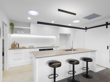 Family-sized living, with room for a campervan