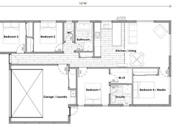 NEW 3 Bed + 2 Living or 4 Bedrooms in Prebbleton!