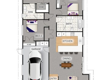 Brand New 3-Bedroom Home 12 Mins from The Base
