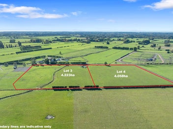 Two titled 4ha lots - take your pick!
