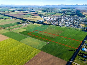 Rakaia lifestyle bare land - 8 ha