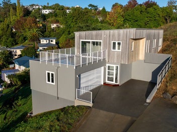 Brand new five bedroom, three bath with city view