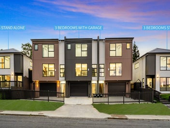 Brand New Standalone & Townhouse Options