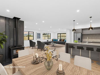 Effortless family living with mountain views