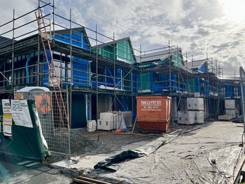 Well into construction now!