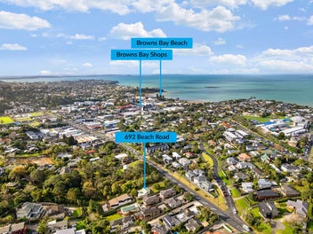 RC Approved To Subdivide - Rare Browns Bay Find