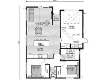 Neat 2 Bed Home with Single Garage