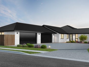 Stunning New Home with Quad Garage