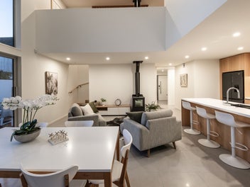 Architectural Elegance by the Stream