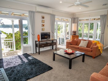 Iconic waterfront home on Mill Bay waterfront