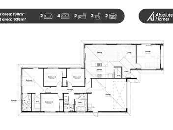 4 beds, 2 living & DUCTED HEATING UPGRADE