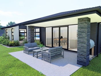 Sun-Filled Living on Lot 243 at One Tree Point