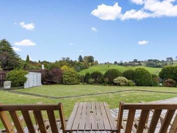 Charming home with rural views