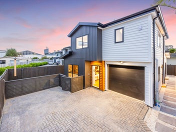 Freestanding brand-new home with extra parking