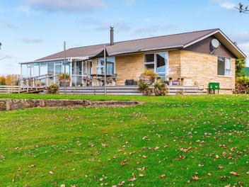 The perfect balance of house, shed and land