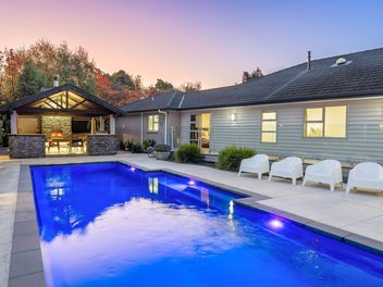 Rendered Brick Luxury | Resort-Style Elegance
