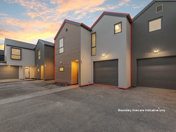 Brand new - landscaped plus internal garage