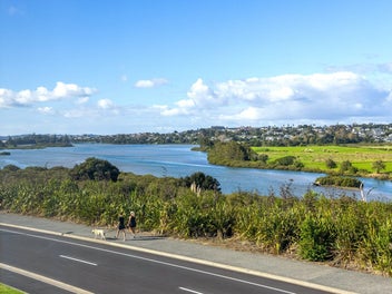 Modern living with sweeping estuary views