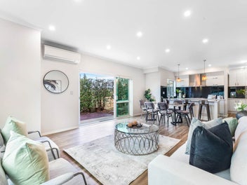 Spacious Living, Dual Kitchen & Rangi Views