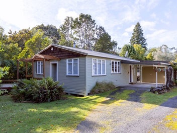 Bush Retreat Near the Tongariro River