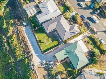 Services Connected + New Driveway!