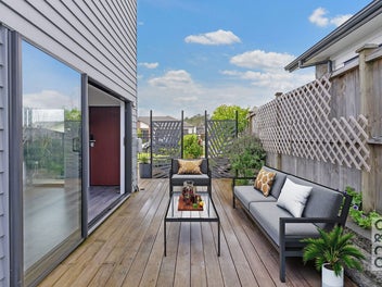 Sun-Drenched Townhouse with Designer Touches