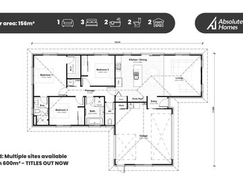 House & Land UNDER $650,000! Drive-through Garage!