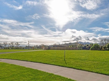 Sun-soaked section in new subdivision