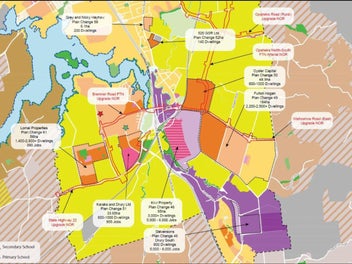 7,459sqm business mixed use zone in Drury