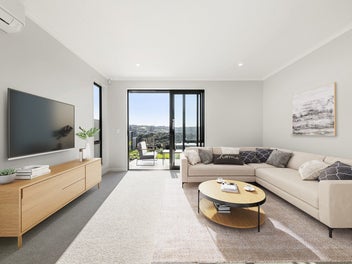 Elevated & Serene Modern Family Living