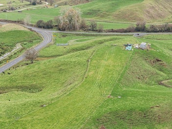 Bare block on Pukerimu Road