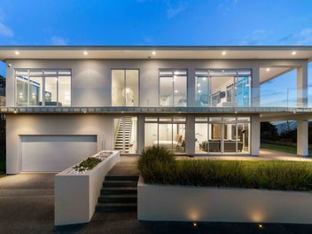 Modern Maketu masterpiece with views