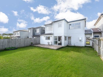 Modern living with double garage