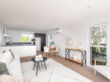 Spacious family living on a prime corner section