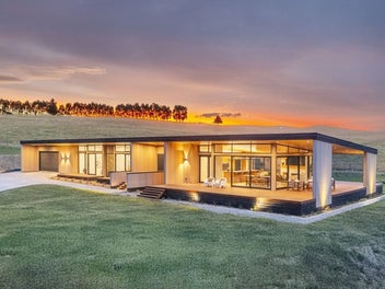 Architectural Showpiece with Panoramic Rural Views