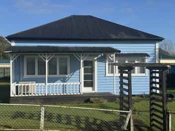 Corner section with character home