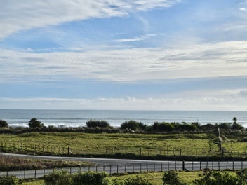 Family home with sea views