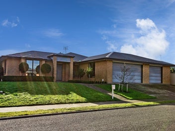 Entertain in style - generous triple car garaging