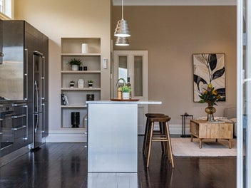 STUNNING NEWTOWN HOME WITH SUN AND PARKING