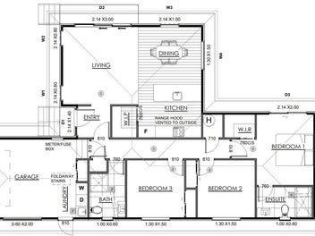 Brand New- 3 bedroom, 2 bathroom home