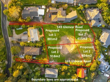 Reduced by $150k - 1342m2 Sea-View - RC SubDiv App