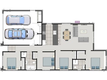 Double Garage on Drury's Doorstep