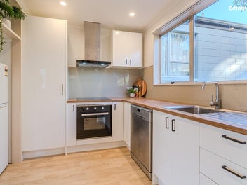 Elevated two-bedroom with city views