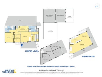 6 bedrooms, 3 with Safe & Sanitary!