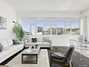 Inner-City Apartment with Parking & Views