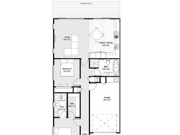 Stylish & Smart Buying, 2-Bedroom Home.
