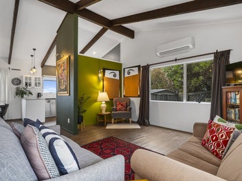 Charming home with income potential.