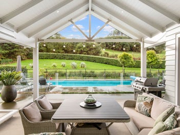 Statement Home with Pool, Guest House & Views