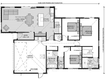 Open Plan Living in Fast Growing Spring Grove