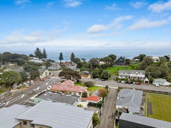 Three Levels of Coastal Living with Mountain Views
